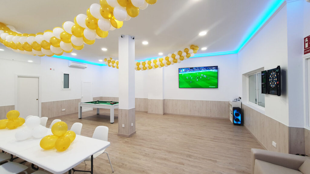 sala para fiestas de adultos
